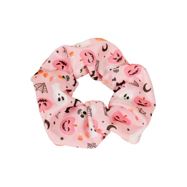 Hanna Roberts Halloween "Ghosts & Pumpkins" Hair Scrunchie