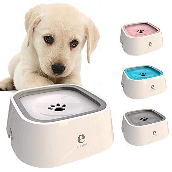 Zoifada Pet Water Dispenser Water Bowl Drinking Dispenser 1.5L Large Capacity