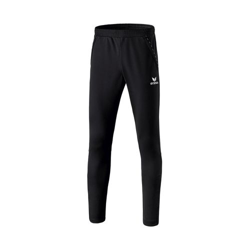 Erima Children’s Tracksuit Bottoms with Calf Insert., black, 152