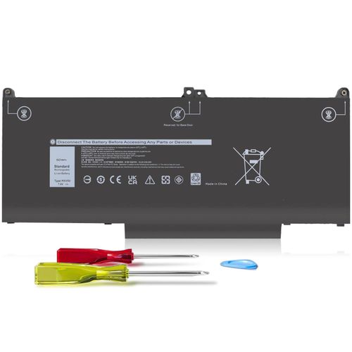 ZAYAUPVL 60Wh MXV9V Battery Replacement for Dell Latitude 7400 5300 5310 7300 Latitude 5300/5310 2-in-1, Inspiron 7300/7306 2-in-1 Black Series P96G P97G P99G P100G 5VC2M 829MX 0829MX 7.6V