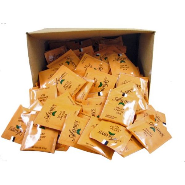 Ashbys Apricot Decaf. Tea Bags, 200 Count Box