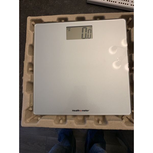 Health-O-Meter Digital Glass Weight Scale Silver