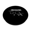 Ibogaine Molecule Funny PopSockets Swappable PopGrip