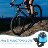 Multi-function Bike Compass Bell Replacement Accessory for Mountain Folding Bicycles Sound Easy Installation Stylish Design Suitable for Adults