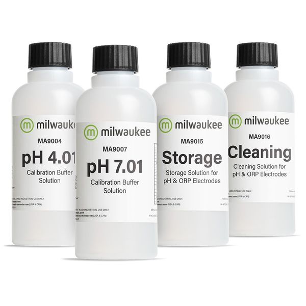 Milwaukee PH-START Starter Solution Kit for pH Meters and Testers, 