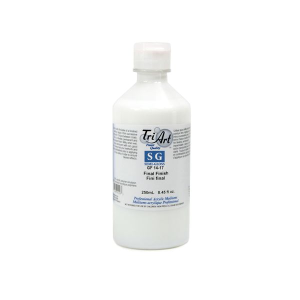 Tri-Art Artist Mediums, 250ml, Final Finish Semi Gloss