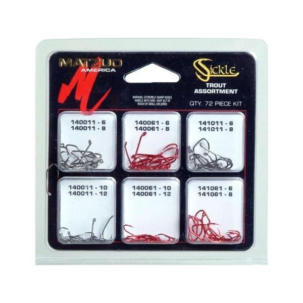 Matzuo Sickle Trout Sickle Assortment (Assorted)