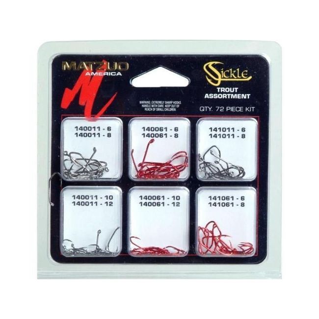 Matzuo Sickle Trout Sickle Assortment (Assorted)