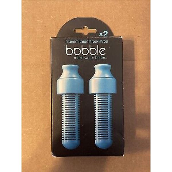 Bobble Replacement Filter.  NEW .  2 Pack.  Make Water Better.