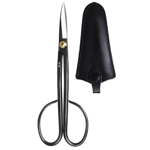 KAKURI Bonsai Twig Shears Made in Japan 8", Japanese Carbon Steel Blade, Precision Bonsai Scissors for Fine Pruning and Trimming