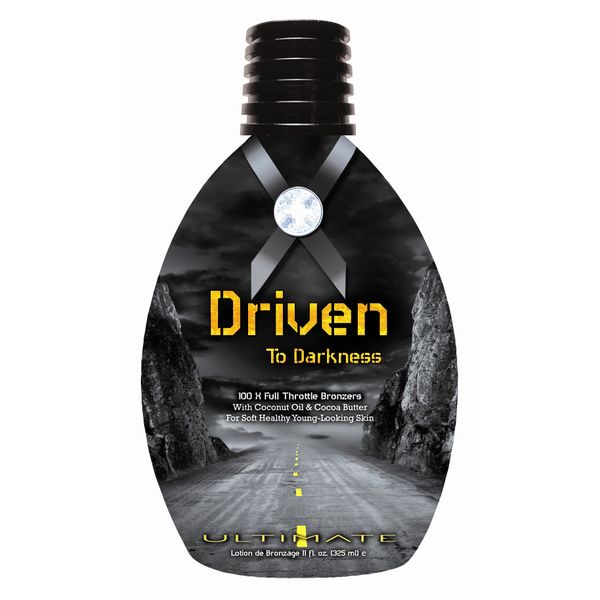 Ultimate Driven To Darkness 100x Bronzers Tanning Lotion 11 oz.