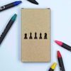 Azeeda 'Chess Pieces' Coloured Crayon Set (CY00028264)