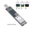 NFHK B/M-key NGFF M2 SSD to USB 3.0 External PCBA Conveter Adapter Card Flash Disk Type