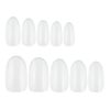 LALONA Professional Oval Medium Tip (600 Pieces) Nail Tips, Gel Nail Oval Tips, Sample Tips