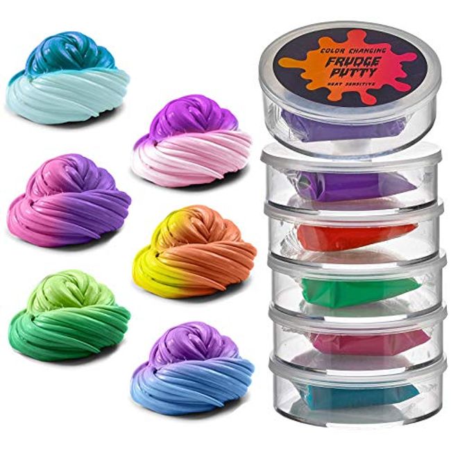  Putty 12 Pack - 12 Vibrant and Stretchy Putties That