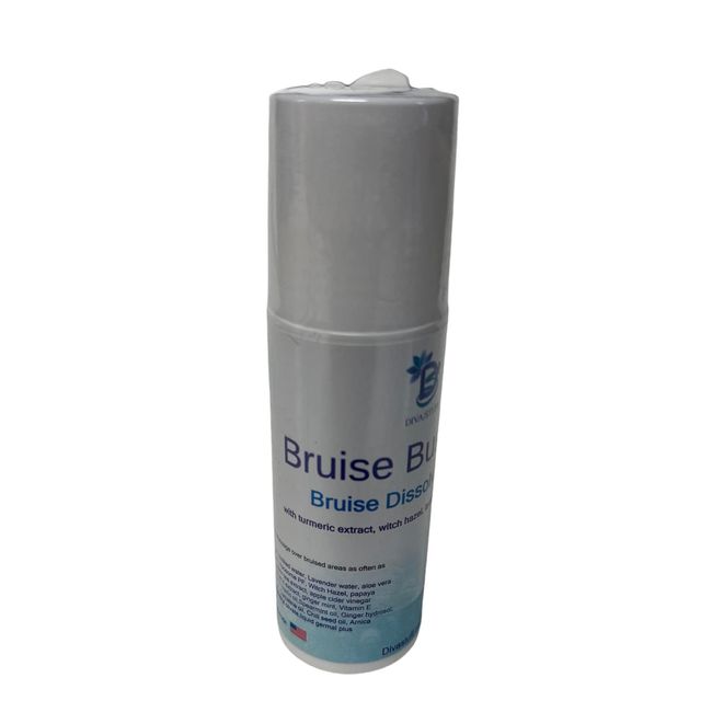 Diva Stuff Bruise Busting Gel, Rollerball Application, For Those Who Bruise Easily, With Arnica Butter, Lavender and Turmeric, Travel Size