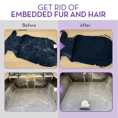 Furviking Pet Hair Remover For dog & cat | Reusable | Easily cleans Animal & Pets Fur from Fabrics,Sofa, Bed, Carpet and Car| Redesigned Lint Rollers System