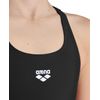 ARENA Mädchen Dynamo One Piece Swimsuit, Schwarz, 140 EU