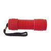 AB Tools 9 LED Red Torch Light Mini Flashlight Camping Hiking Rubber Case GAR69