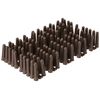 TIMCO Plastic Plug - Brown - Box of 100