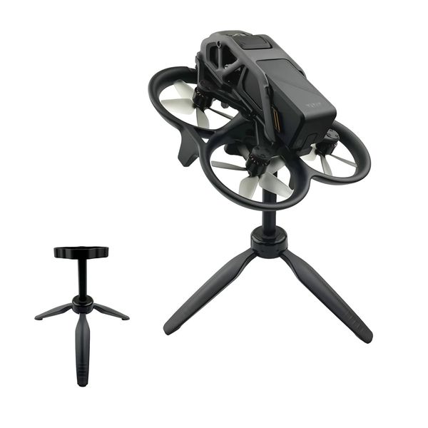 ZWLLKJGS Desktop Tripod Display Stand for DJI Avata FPV Flying Drone Tool-less Installation Stable Display Mount DJI FPV Accessories (Black)