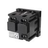 Schuko flush mount socket outlet without frame protective contact socket outlet modular wall socket outlet flush mount wall socket outlet flush mount mounting (Schuko socket outlet, Black)