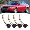 4 Pcs Ignition Coil Connector Plug 1J0973724 Repair Wire Harness