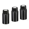 PATIKIL E14 Bulb Holder Light Socket, 3 Pack Thread LED Bulb Lamp Holder for Pendant Lights, Black