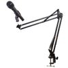 Stagg SUM20 USB-Mikrofon Set mit Tischstativ + keepdrum Gelenkarm-Stativ Schwarz