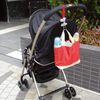 MEIHO SN258 Snoopy Headrest Stroller Hanging Hook White