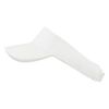 Youth Cotton Sun Visor - White OSFM