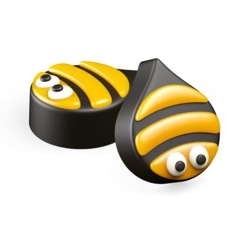 SpinningLeaf Mini Bumblebee Sandwich Cookie Chocolate Mold