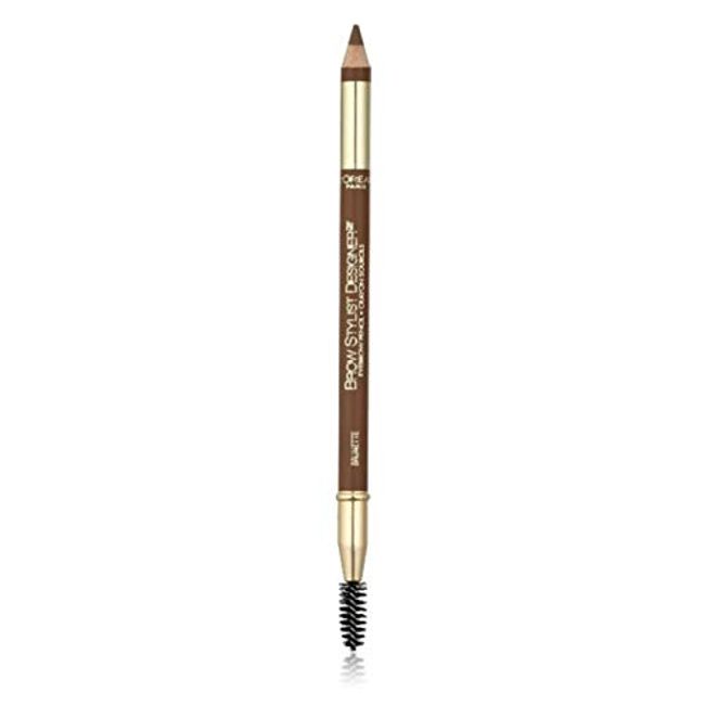 L'Oreal Paris Brow Stylist Designer Eyebrow Pencil, Brunette [310] 0.045 oz