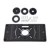 Premium Aluminum Router Plate for Versatile Trimming Machine and DIY Projects