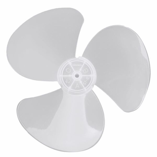 11.2 Inch Fan Blade Three Leaves for Standing Pedestal Fan Table Fanner Plastic