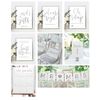 Party Pack 2 - The Script Collection | A5 Signs - Wedding Reception Essentials (Silver)