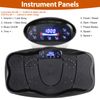 Vibration Platform Plate Whole Body Shaker Exercise Machine Massager Home Black