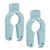 2Pcs Multi-Function Bottle & Jar Opener Set - Arthritis Aid Tool for Weak Hands Non-Slip Grip for Ring Pull Cans, Plastic Caps & Jar Lids | Ergonomic Blue Kitchen Gadgets