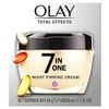 Olay Total Effects Anti-Aging Night Firming Cream & Face Moisturizer with Vitamin C & E, 1.7 Fluid Ounce