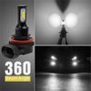 H11 LED Headlight Super Bright Bulbs LOW BEAM Conversion Kit White 8000K 2-Pack