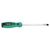 8.0mm x 150mm Slotted Flat Headed Screwdriver with Magnetic Tip Rubber Handle