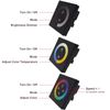 DC12-24V 4A/CH Wall Mounted Touch Switch Controller Glass Panel RGB 5050 3528