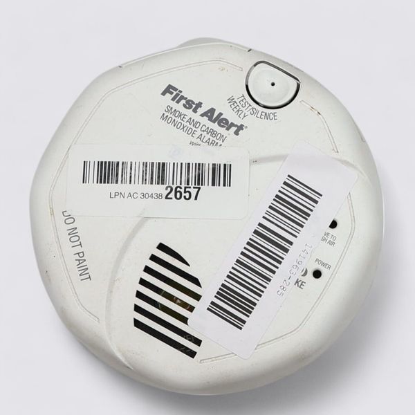 First Alert Smoke & Carbon Monoxide Alarm (Untested)