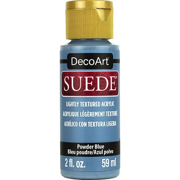 Deco Art Suede Paint 2OZ BLU, Powder Blue, One Size