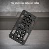 SMALLRIG Cheese Plate with 1/4 and 3/8 Threads for DSLR Camera Rig - 1598