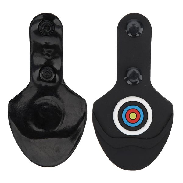 Boaby Archery Rubber Pad, Bow Limb Tip Protector, Black