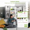 WiFi Refrigerator Thermometer with Freezer Alarm, Digital Fridge Temperature