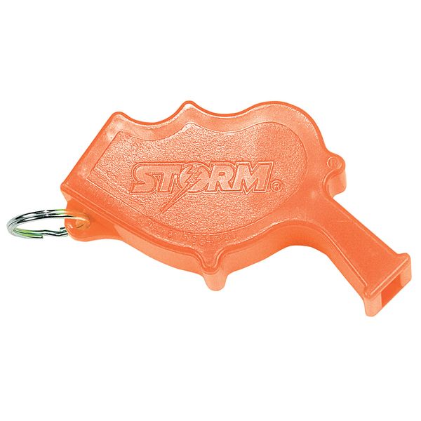 All-Weather Whistle Storm Safety Whistle, Orange