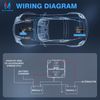 MICTUNING 140A Dual Battery Isolator, Voltage Sense Relay Split Charge Relay Kit