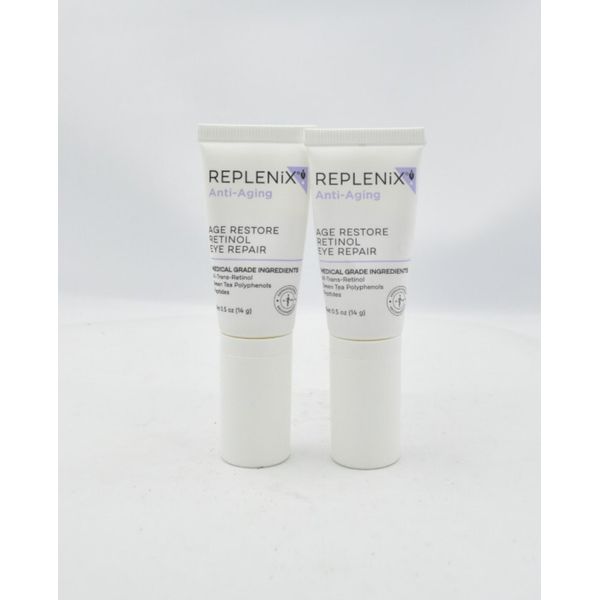Replenix Age Restore Retinol Eye Repair NEW SEALED [ 2-Pack ]